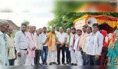 संत रविदास जयंती पर निकली कलश वंदन यात्रा