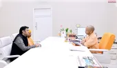 सीएम से लंबित बस अड्डा, फायर स्टेशन, विकास कार्यों के लिये  विधायक ने किया अनुरोध