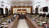 श्रावण मास में कांवड़ यात्रा के  दृष्टिगत पुलिस आयुक्त की अध्यक्षता में उच्च स्तरीय बैठक