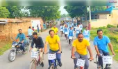 स्वस्थ युवा, सशक्त राष्ट्र साइकिल महायात्रा से जागरूकता
