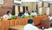 स्वतंत्रता दिवस पर कलेक्ट्रेट सभागार में शहीदों और स्वतंत्रता सेनानियों को किया गया नमन