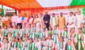 स्वतंत्रता दिवस पर विशिष्ट स्टेडियम में गूंजा देशभक्ति का स्वर, छात्र-छात्राओं ने मनमोहक प्रस्तुतियों से बांधा समां