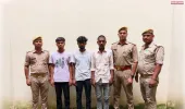 रामपुर बरकोनिया पुलिस द्वारा हत्या के अभियोग का 24 घंटे के अन्दर सफल अनावरण, घटना में शामिल 03 अभियुक्त गिरफ्तार