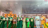 विद्यालय में हर्षोल्लास से मनाया गया कजरी महोत्सव