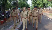 पुलिस अधीक्षक सोनभद्र ने लिया रिजर्व पुलिस लाइन  में  परेड की सलामी , किया निरीक्षण