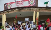 समाजवादी पार्टी जनपद सोनभद्र जनपद की समस्याओं को लेकर जिलाधिकारी सोनभद्र को ज्ञापन सौंपा