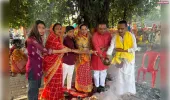 महानवमी पर मां सिंहेश्वरी देवी के दरबार में सपरिवार पहुंचे नितेश पाण्डेय, लोककल्याण की कामना के साथ की पूजा-अर्चना