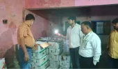 नवरात्रि पर्व के दृष्टिगत खाद्य सुरक्षा विभाग की छापेमारी, दो प्रतिष्ठानों को सुधार नोटिस जारी