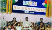 नवरात्रि पर्व पर  डांडिया नृत्य प्रतियोगिता