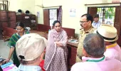 पीईटी परीक्षा को लेकर डीएम एसपी सख्त तीन परीक्षा केंद्रों का किया औचक निरीक्षण के दौरान सीसीटीवी कैमरों से निगरानी व्यवस्था परखी 