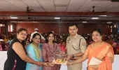 मिशन शक्ति अभियान फेज-6.0 के तहत पुलिस लाइन चुर्क में भव्य सम्मान एवं जागरूकता कार्यक्रम आयोजित