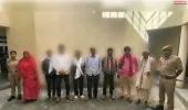 पन्नूगंज पुलिस ने आठ वारंटियों को किया गिरफ्तार
