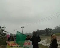फिट इंडिया के तहत नेहरू युवा केन्द्र के तहत तेरिया में निकाली गई साइकिल रैली यात्रा