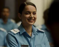 आरएसवीपी मूवीज़ ने कंगना रनौत के जन्मदिन पर आगामी फिल्म ‘तेजस’ से पहला लुक किया रिलीज़