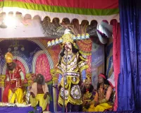 सिलावट गांव में सात दिवसीय रामलीला का दूसरे दिन कलाकारों ने किया मंचन 