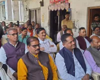 भवानीगढ़ चौराहे पर दर्जा प्राप्त राज्यमंत्री वीरेंद्र तिवारी का हुआ जोरदार स्वागत