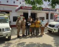 हैदरगढ़ पुलिस ने 8 गोवंशीय पशु सहित 4 व्यक्तियों को किया गिरफ़्तार
