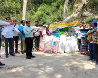 धार्मिक स्थलों को सिंगल यूज प्लास्टिक कचरे से मुक्त करने के लिए चलाया गया तीन दिवसीय विशेष स्वच्छता अभियान