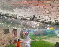 सफाई कर्मी उड़ा रहे ग्राम पंचायत गनवारिया तुलसीपुर देहात में स्वक्षता अभियान का मजाक