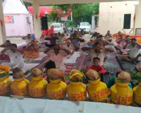 पतंजलि योगपीठ हरिद्वार के तत्वाधान में निशुल्क योग शिविर का किया गया आयोजन