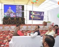 प्रधानमंत्री द्वारा अहमदाबाद में लोकार्पण का न्यू दाऊद खां स्टेशन पर किया सजीव प्रसारण