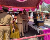 बारादेवी मंदिर पर चप्पे-चप्पे पर पुलिस तैनात 