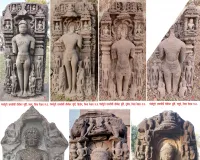 गन्धर्वपुरी की सप्ततीर्थी सात प्राचीन प्रतिमाएँ