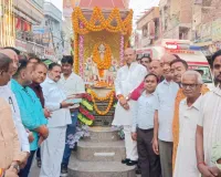 पडरौना : सहस्रबाहु अर्जुन जयंती हर्षोल्लास पूर्ण माहौल में मनाई गई