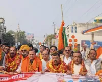 किदवई नगर विधानसभा में भव्य एकता यात्रा का आयोजन