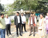 कस्तूरबा गांधी आवासीय बालिका विद्यालय का केंद्रीय प्रभारी अधिकारी नीति आयोग ने किया निरीक्षण