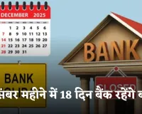 Bank Holidays: जल्दी निपटा लें जरूरी काम, दिसंबर महीने में 18 दिन बैंक रहेंगे बंद 