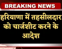 Haryana: हरियाणा में तहसीलदार को चार्जशीट करने के आदेश, जानें पूरा मामला