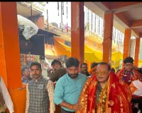 राजा महेन्द्र प्रताप सिंह ने मां मसूरिया धाम में नवाया शीश।, धाम के पारंपरिक मेले में आस्था का प्रवाह निर्बाध।