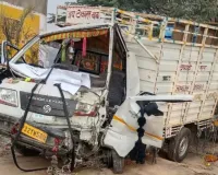 पाली गांव में पिकअप वाहन पेड़ से टकराया, एक युवक गंभीर रूप से घायल