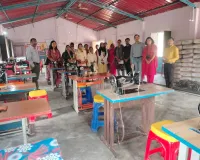 गवर्नमेंट ऑफ तेलंगाना के पांच विभागों के विभिन्न अधिकारियों का प्रशिक्षण के दौरान रुसैना पंचायत का किया भ्रमण