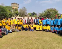 कर्जन ग्राउंड में दो दिवसीय आर्चरी सांसद खेल महोत्सव का भव्य शुभारंभ