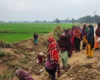 बड़हरा में 74 मजदूरों के जगह कार्य करते मिले 35 मजदूर