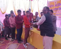 क्विज प्रतियोगिता में ई टीम के बच्चों ने किया टॉप