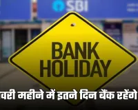 Bank Holidays: जल्दी निपटा लें जरूरी काम! जनवरी महीने में इतने दिन बैंक रहेंगे बंद 