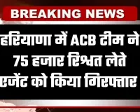 Haryana: हरियाणा में ACB टीम की बड़ी कार्रवाई, 75 हजार रिश्वत लेते एजेंट गिरफ्तार 