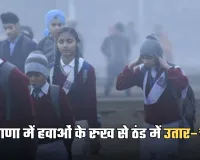 Haryana Weather: हरियाणा में हवाओं के रुख से ठंड में उतार–चढ़ाव, कई जिलों में शीतलहर का असर