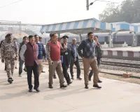 माघ मेला -2026 की तैयारियों के मद्देनज़र महाप्रबंधक/उत्तर मध्य रेलवे ने किया झूंसी, प्रयागराज रामबाग एवं प्रयाग जंक्शन स्टेशनों का निरीक्षण।