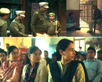 भागवत फिल्म में देवाशीष ने अभिनेता अरशदवार्सी और जीतेंद्र कुमार के साथ निभाई कांस्टेबल की भूमिका।