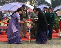 डीपीएस स्कूल में स्वस्थ प्रतिस्पर्धा, खेल भावना और शारीरिक फिटनेस की भावना के साथ वार्षिकोत्सव समारोह।