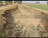 क्षेत्र की नहरों में पानी न आने से गेहूं की बुवाई पर संकटों के बादल