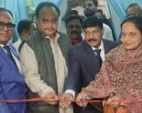 जिला महिला अस्पताल मे पैथालोजी लैब का नपा अध्यक्ष ने फीता काटकर किया उद्घाटन