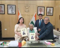 साहित्यिक कृति ‘वातायनी’ का  राज्यपाल के हाथों लोकार्पण।