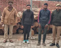 बिना परमिट सागौन तस्करी पर पुलिस का शिकंजा