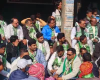 मनरेगा को रद्द करने व नए वी. जी. रामजी राम बिल के विरोध में झामुमो ने दिया एकदिवसीय धरना