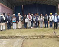 खजनी में पत्रकारों के सम्मान का प्रेरक उदाहरण ,समाजसेवी अधिवक्ता विनोद कुमार पांडेय की पहल ने बढ़ाया चौथे स्तंभ का हौसला